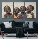 Shai Yossef Print - Joyful Childhood Canvas Wall Art -