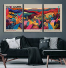 Yayoi Kusama Wall Art Canvas Print, Abstract Art, Large