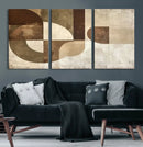 Wabi Sabi Geometric Wall Art | Abstract Modern Minimalist