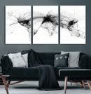 Abstract World Map Wall Art – Framed Geometric Line Canvas by MyGreatCanvas | Canvas Wall Art Prints | Photo Prints & Wall Decor
