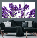 Lavender Flower Wall Art Canvas Print by MyGreatCanvas | Canvas Wall Art Prints | Photo Prints & Wall Decor
