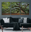 Historic Tree Wall Art – Framed Mossy Branch Canvas Artwork, by MyGreatCanvas | Canvas Wall Art Prints | Photo Prints & Wall Decor