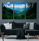 Tropical Jungle Wall Art Canvas Print – Framed Lush Valley by MyGreatCanvas | Canvas Wall Art Prints | Photo Prints & Wall Decor
