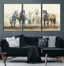 Wild Horses Wall Art Canvas Print, Framed Running Horses Art by MyGreatCanvas | Canvas Wall Art Prints | Photo Prints & Wall Decor