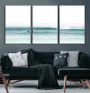 Surfing Wall Art Canvas Print – Framed Ocean Waves