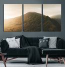 Mountain Wall Art – Framed Sunset Landscape Canvas Artwork, by MyGreatCanvas | Canvas Wall Art Prints | Photo Prints & Wall Decor