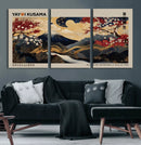 Modern Japanese Wall Art Canvas Print – Framed Abstract by MyGreatCanvas | Canvas Wall Art Prints | Photo Prints & Wall Decor