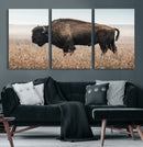 American Bison Wall Art Canvas Print – Majestic Buffalo