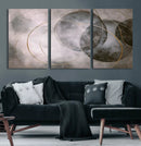 Abstract Grey Gold Wall Art – Modern Geometric Canvas by MyGreatCanvas | Canvas Wall Art Prints | Photo Prints & Wall Decor