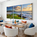 Pebble Beach Golf Links Wall Art Canvas Print – Iconic