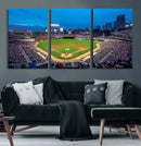 Target Field Stadium Wall Art Canvas Print – Minnesota Twins by MyGreatCanvas | Canvas Wall Art Prints | Photo Prints & Wall Decor