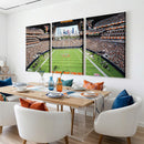 Chicago Bears Soldiers Field Wall Art Canvas Print – Framed