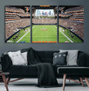 Chicago Bears Soldiers Field Wall Art Canvas Print – Framed