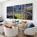 Chicago Dome Stadium Wall Art Canvas Print – Framed Modern