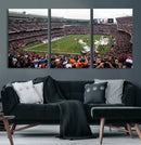 Chicago Bears Soldier Field Wall Art Canvas Print – Framed by MyGreatCanvas | Canvas Wall Art Prints | Photo Prints & Wall Decor