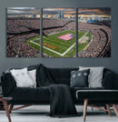 Chicago Bears Soldiers Field Wall Art Canvas Print – Framed