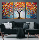 Vibrant Tree of Life Canvas Wall Art – Colorful Abstract by MyGreatCanvas | Canvas Wall Art Prints | Photo Prints & Wall Decor