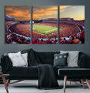 Dooley Stadium Wall Art, Sports Arena Canvas Print, Dooley by MyGreatCanvas | Canvas Wall Art Prints | Photo Prints & Wall Decor