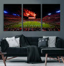 Jordan-Hare Football Stadium Wall Art Canvas Print, Football by MyGreatCanvas | Canvas Wall Art Prints | Photo Prints & Wall Decor