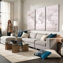 World Map Canvas Print – Detailed Map of the World Wall Art