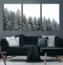 Misty Mountain Forest Canvas Print, Foggy Pine Trees Nature by MyGreatCanvas | Canvas Wall Art Prints | Photo Prints & Wall Decor