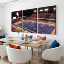 Boise State Stadium Large Wall Art Canvas Print for Living