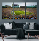 Green Bay Packers Stadium Wall Art Canvas Print, Lambeau by MyGreatCanvas | Canvas Wall Art Prints | Photo Prints & Wall Decor