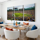 Green Bay Packers Stadium Wall Art Canvas Print, Lambeau