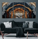 Abstract Wood Grain Canvas Print, Tree Ring Pattern Wall by MyGreatCanvas | Canvas Wall Art Prints | Photo Prints & Wall Decor