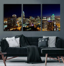 Atlanta Skyline Wall Art Canvas Print – Modern Cityscape by MyGreatCanvas | Canvas Wall Art Prints | Photo Prints & Wall Decor