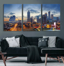 Atlanta Skyline Wall Art Canvas Print, Atlanta Downtown by MyGreatCanvas | Canvas Wall Art Prints | Photo Prints & Wall Decor