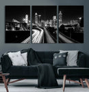 Atlanta Skyline Wall Art Canvas Print, Atlanta Downtown by MyGreatCanvas | Canvas Wall Art Prints | Photo Prints & Wall Decor