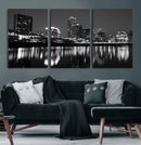 Austin Skyline Wall Art Canvas Print, Austin Downtown Night by MyGreatCanvas | Canvas Wall Art Prints | Photo Prints & Wall Decor