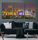 Baltimore Skyline Wall Art Canvas Print, Baltimore Downtown by MyGreatCanvas | Canvas Wall Art Prints | Photo Prints & Wall Decor