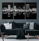 Baltimore Skyline Wall Art Canvas Print, Baltimore Downtown by MyGreatCanvas | Canvas Wall Art Prints | Photo Prints & Wall Decor