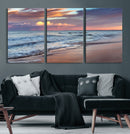 Ocean Sunset Wall Art Canvas Print – Coastal Beach by MyGreatCanvas | Canvas Wall Art Prints | Photo Prints & Wall Decor