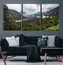 Yosemite Valley Wall Art Canvas Print – Misty Mountain by MyGreatCanvas | Canvas Wall Art Prints | Photo Prints & Wall Decor