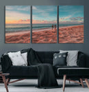 Pastel Beach Wall Art Canvas Print – Soft Coastal by MyGreatCanvas | Canvas Wall Art Prints | Photo Prints & Wall Decor