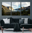 Yosemite Valley Mountain Wall Art Canvas Print, Granite by MyGreatCanvas | Canvas Wall Art Prints | Photo Prints & Wall Decor