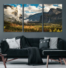 Yosemite Valley River Wall Art Canvas Print by MyGreatCanvas | Canvas Wall Art Prints | Photo Prints & Wall Decor