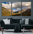 Yosemite Valley River Landscape Wall Art Canvas Print, by MyGreatCanvas | Canvas Wall Art Prints | Photo Prints & Wall Decor