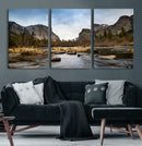 Yosemite Valley Mountain Landscape Wall Art Canvas Print, by MyGreatCanvas | Canvas Wall Art Prints | Photo Prints & Wall Decor