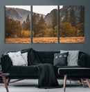 Yosemite Valley Autumn Forest Landscape Wall Art Canvas by MyGreatCanvas | Canvas Wall Art Prints | Photo Prints & Wall Decor