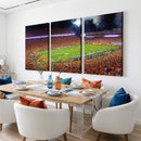 Clemson Football Stadium Wall Art Canvas Print, College