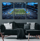 Detroit Lions Stadium Wall Art Canvas Print, Football Field by MyGreatCanvas | Canvas Wall Art Prints | Photo Prints & Wall Decor