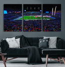 Ole Miss Rebels Vaught Hemingway Stadium Wall Art Canvas by MyGreatCanvas | Canvas Wall Art Prints | Photo Prints & Wall Decor