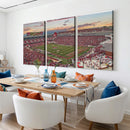 Donald W. Reynolds Razorback Stadium Wall Art Canvas Print –