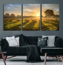Sheep Wall Art Canvas Print – Rural Farm Animal Artwork by MyGreatCanvas | Canvas Wall Art Prints | Photo Prints & Wall Decor