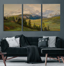 Konrad Petrides View From Mount Helm Wall Art Canvas Print - by MyGreatCanvas | Canvas Wall Art Prints | Photo Prints & Wall Decor