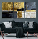 Gold Navy Abstract Wall Art Canvas Print, Modern Luxury by MyGreatCanvas | Canvas Wall Art Prints | Photo Prints & Wall Decor